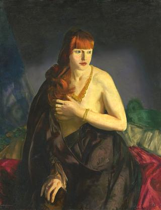 Nude with Red Hair
