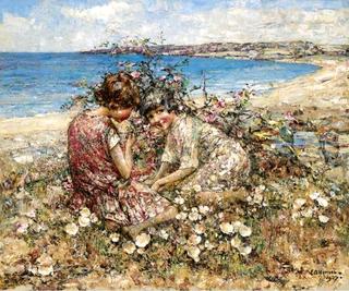 Two Young Girls, Brighouse Bay