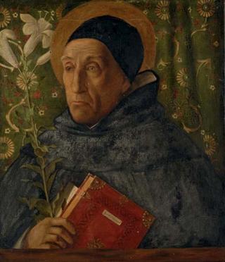 Fra Teodoro da Urbino as Saint Dominic (after Bellini0