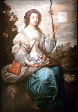Portrait of Julie d'Angennes