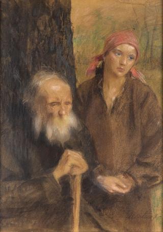 Old Man and Girl