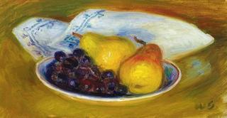 Pears and Concord Grapes
