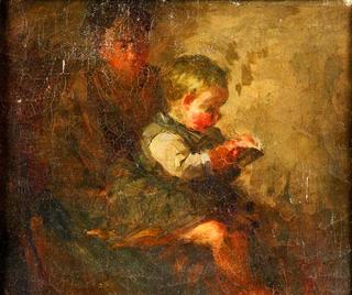 A Child with His Nanny