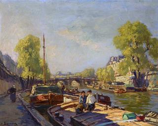 The Seine at Pont Neuf Paris