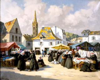 The Market in Pont Aven