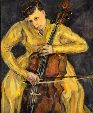 Vera Poppe Playing The Cello
