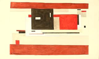 Suprematist Composition for a Book Kiosk,
