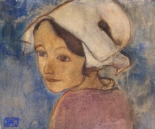 Head of a Young Breton