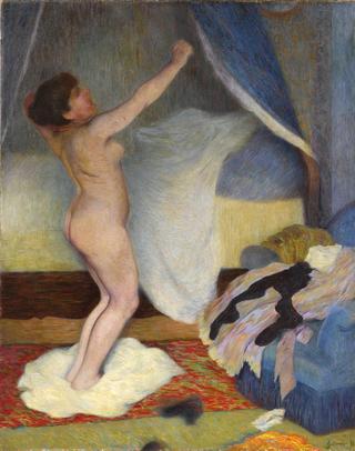 Getting Up: Woman Stretching