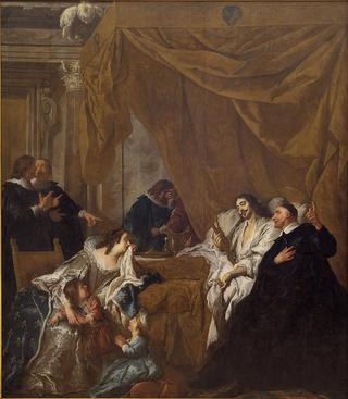 St. Vincent de Paul at Louis XIII's Death Bed