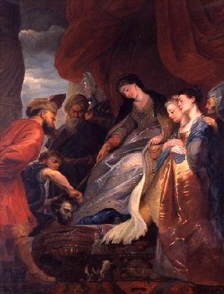 Queen Thomyris (after Rubens)