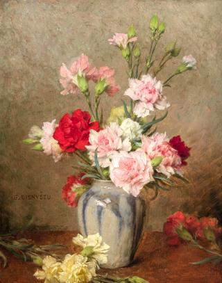 Still Life with Carnation and Vase