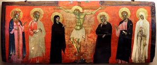 Crucifixion with Four Saints