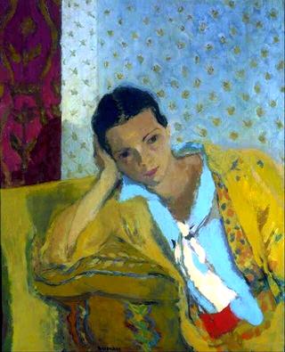 Portrait of the artist's wife, Marguerite Louppe