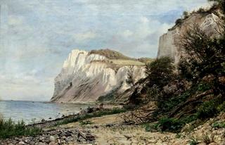 Landscape with the cliffs at Mon