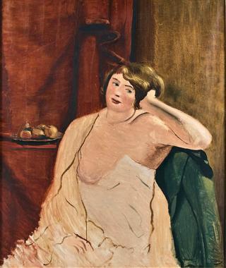 Seated Woman in a Shirt