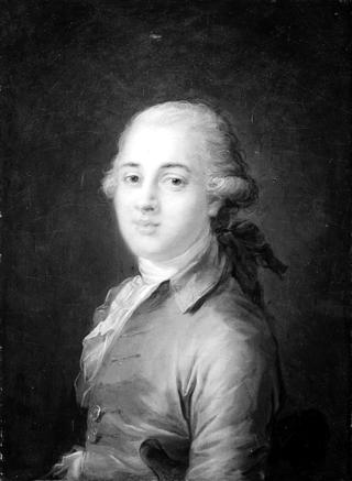 Portrait of Louis XVIII, when Comte de Provence ?