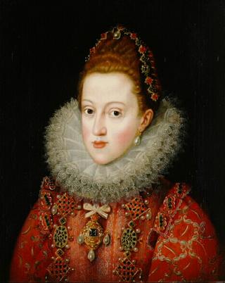 西班牙女王伊莎贝拉·克拉拉·尤金尼亚的肖像
