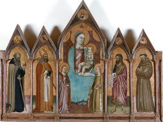 Triptych with the Madonna and Saints