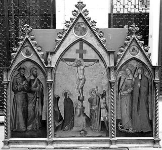 Crucifixion with Saints (Triptych)