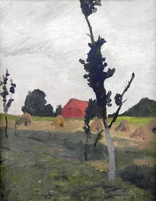 Landscape with Red House