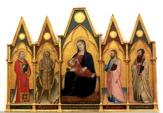 Madonna of Humility with Infant and Saints