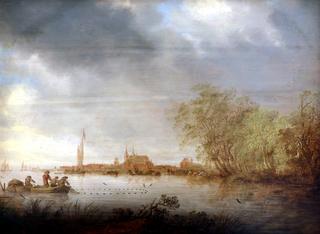 River Scene near Deventer
