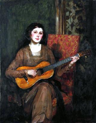 Portrait of Florence Shannon, the artist’s wife