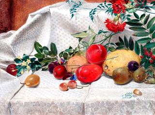 Study of Flowers and Fruit
