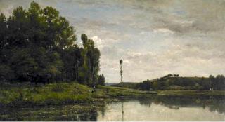 The Banks of the Oise at Auvers