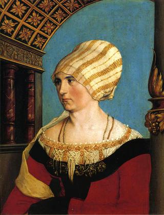 Portrait of Dorothea Meyer, nee Kannengiesser