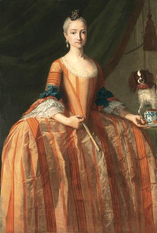 玛丽亚·约瑟法·德·博尔邦的肖像