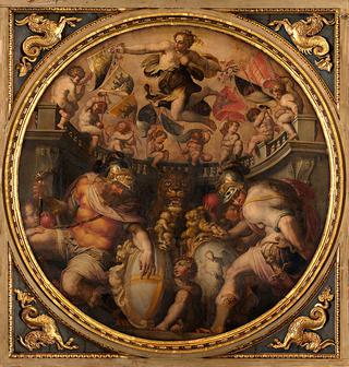Allegories of the Quarters of Santo Spirito and Santa Croce