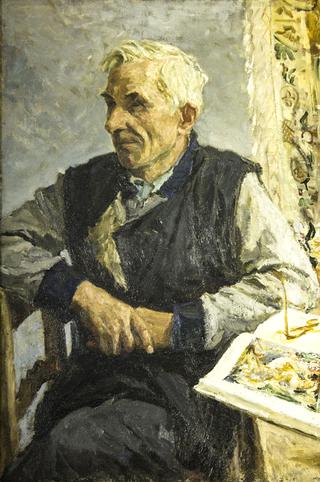 画家基塞列夫的肖像