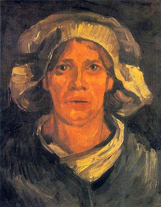 Head of a Peasant Woman With White Hood