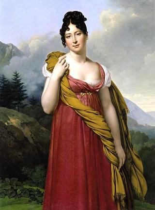 Portrait of Laetitia Boyer, Marquise de Lagrange