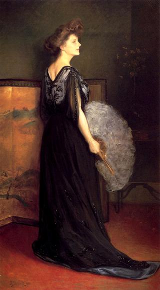 弗朗西斯·斯坦顿·布莱克夫人的肖像
