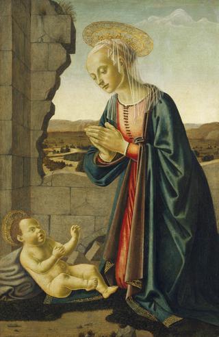 Madonna Adoring the Infant