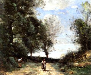 Landscape with Three Figures