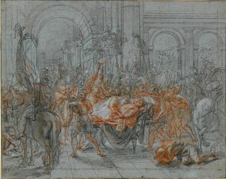 The Aeneid - Study for the Funeral of Pallas
