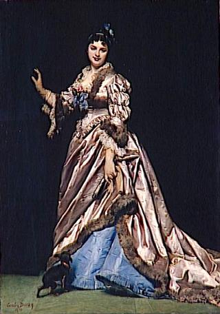 Portrait of Madame Ernest Faydeau known as 'La Dame au chien'