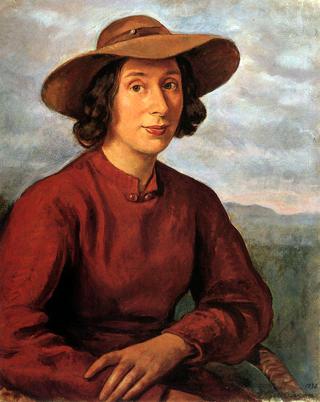 Portrait of A.A. Cherkesova-Benois