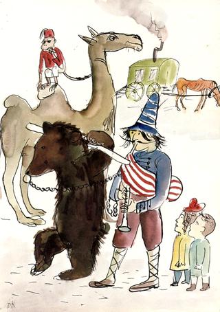 Picture Book for 'Muggeli' 07 (Dancing Bear with Entertainers)