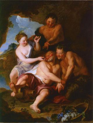 Silenus Smeared with Blackberries by Egle