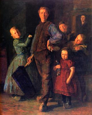 The Town Crier and His Family