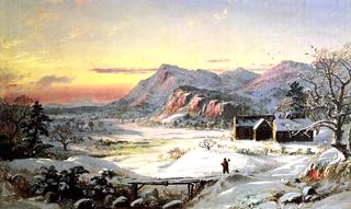 Winter Scene, North Conway, New Hampshire
