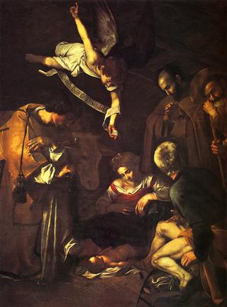 Nativity with Saints Francis and Lawrence