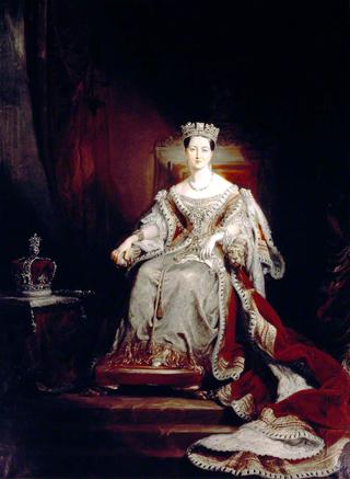 Queen Victoria, Enthroned in the House of Lords