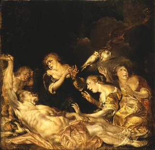 Venus Mourning over Adonis