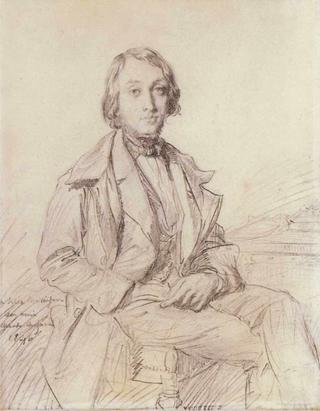 Portrait of Jean-Gaspard-Félix Larcher Ravaisson-Mollien